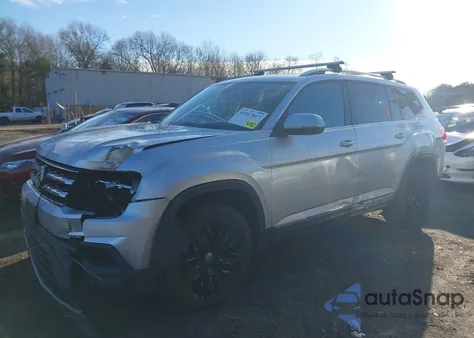 2019 Volkswagen Atlas 3.6L V6 Sel из США, поврежденный, VIN 1V2MR2CA2KC505075